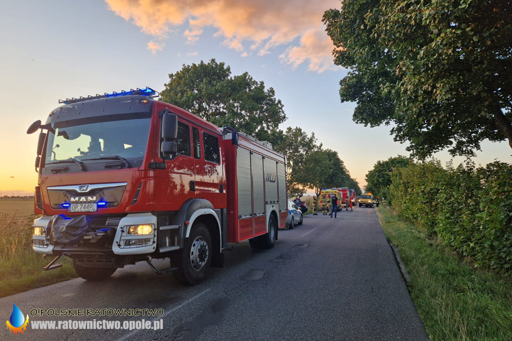 Najechanie na tył przyczyną kolizji Audi oraz Skody trasie Jakubowice